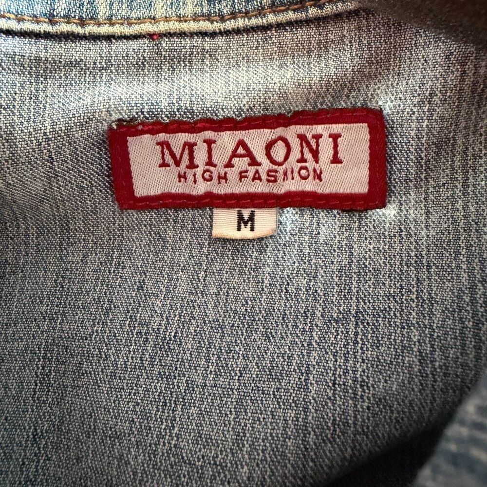 Miaoni Denim Jacket M - Picture 4 of 6